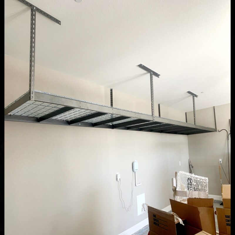 Soywey 3x8 FT Adjustable Ceiling Storage Rack: