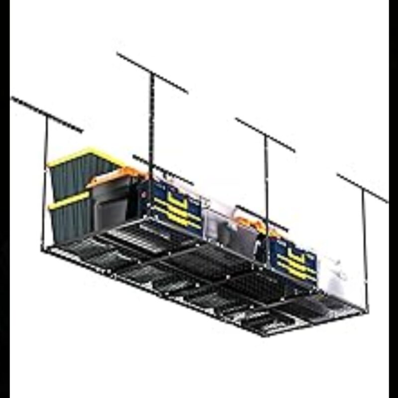Soywey 3x8 FT Adjustable Ceiling Storage Rack: