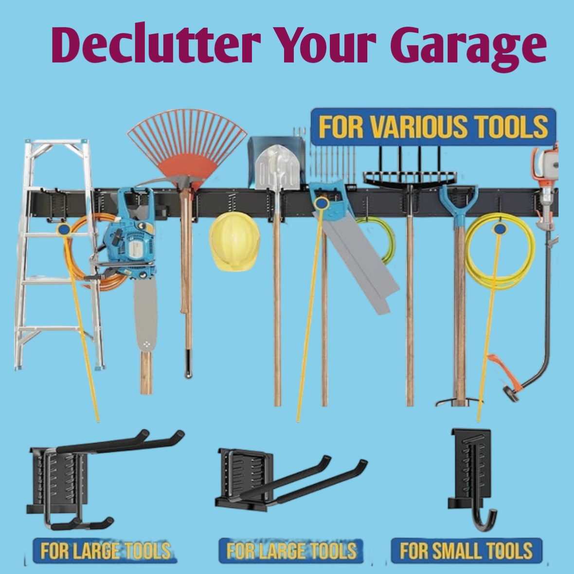 Declutter Your Garage with the Volitaous 64-Inch Tool Organizer Declutter Your Garage with the Volitaous 64-Inch Tool Organizer