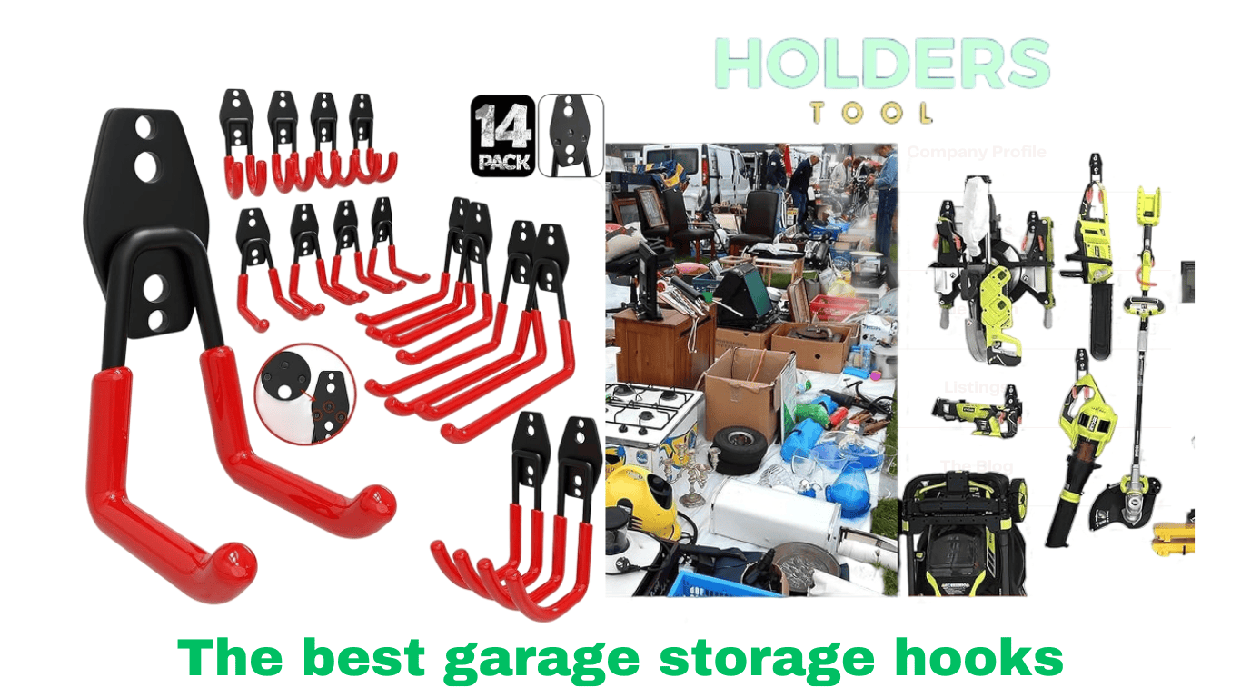 The best garage storage hooks to organize your tools effectively